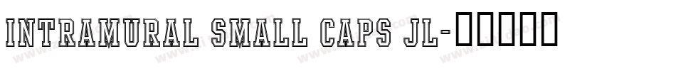 Intramural Small Caps JL字体转换